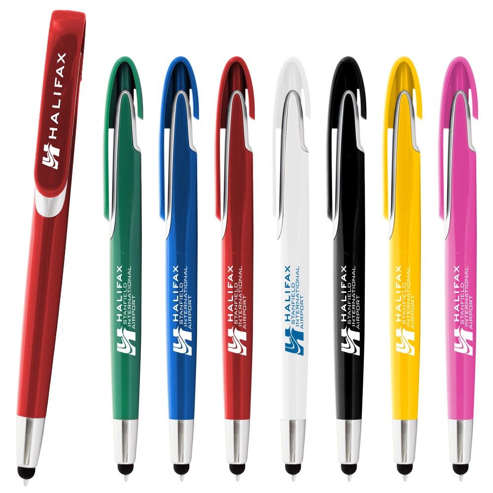 Retractable Ballpoint Stylus pens WAUCUSTPFBP1500